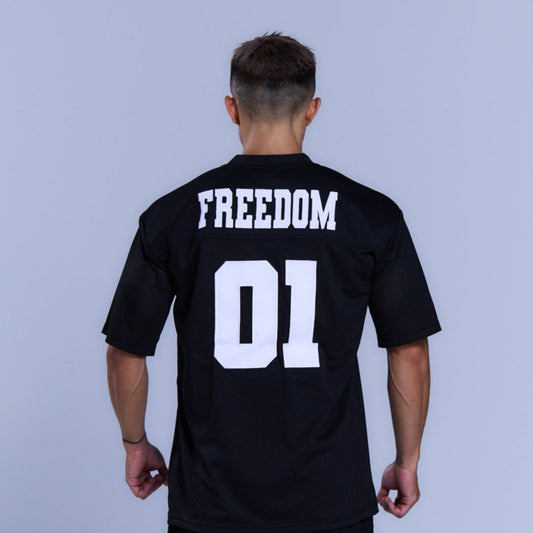 Freedom Mesh Rugby 橄欖球上衣|黑色