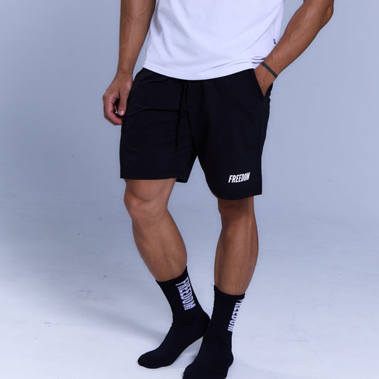 ESSENTIAL 系列五吋短褲|黑色