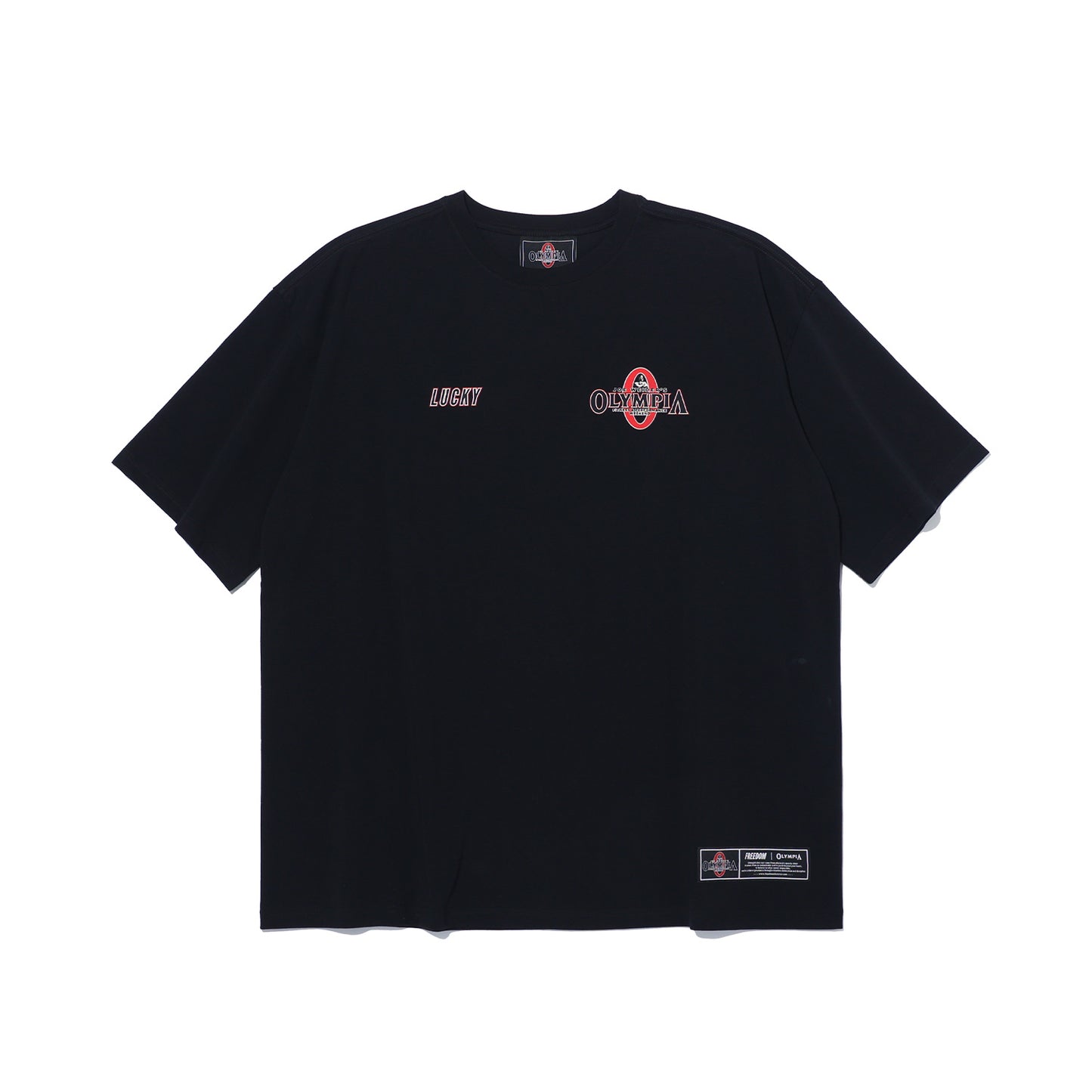 Olympia Lucky Small Logo 短袖上衣｜黑色