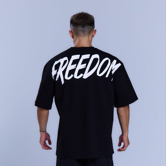 Freedom 背部 Logo上衣｜黑色
