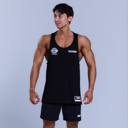 Globe 系列無袖上衣｜黑色