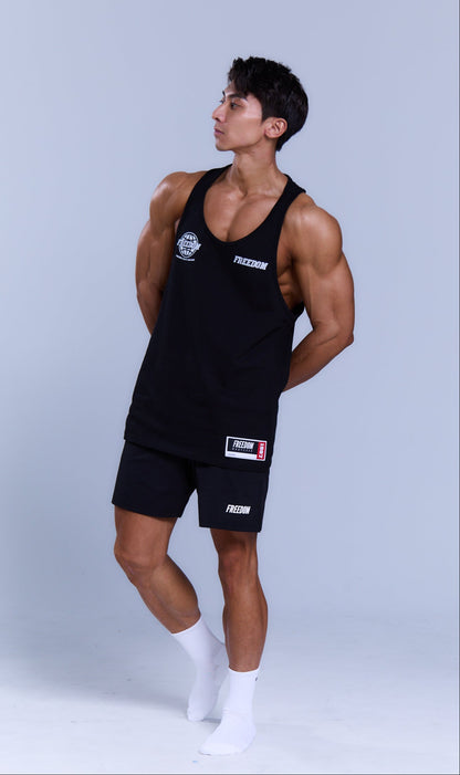 Globe 系列無袖上衣｜黑色