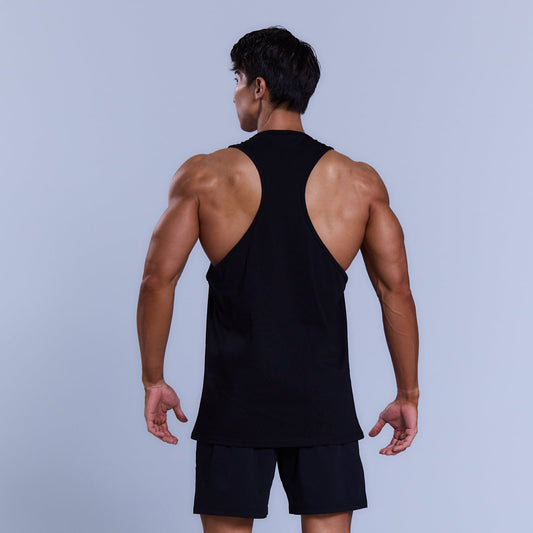 經典 Logo 無袖上衣｜黑色