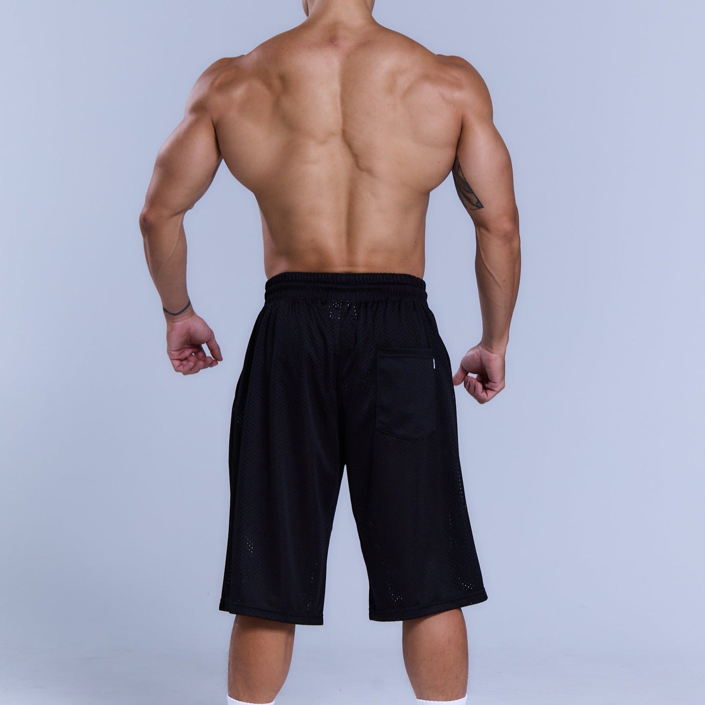 Freedom 經典網眼籃球褲｜黑色