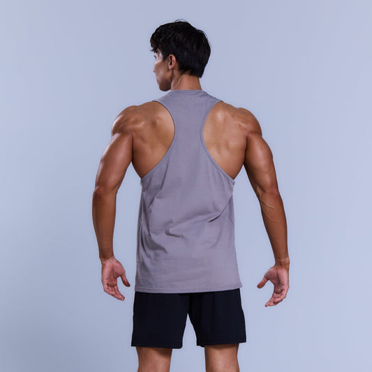 Globe 系列無袖上衣｜灰色