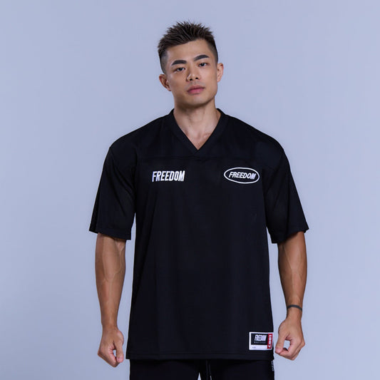 Freedom Mesh Rugby 橄欖球上衣｜黑色