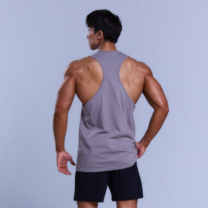 經典 Logo 無袖上衣｜灰色