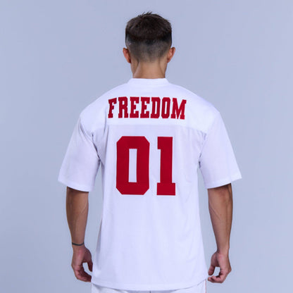 Freedom Mesh Rugby 橄欖球上衣｜白色