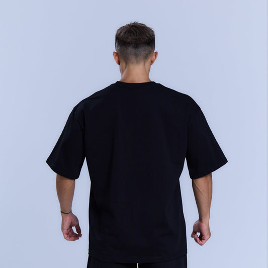 Freedom 碎骨壓紋 Logo T-Shirt｜黑色