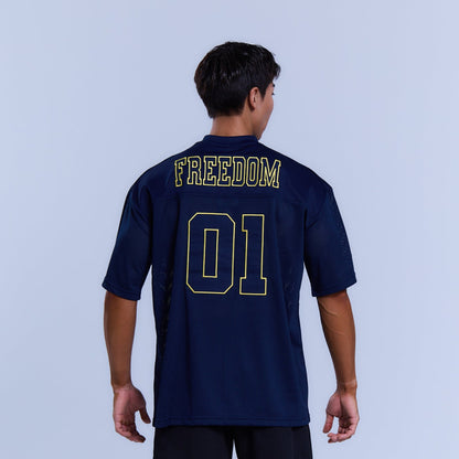 Freedom Mesh Rugby 橄欖球上衣｜海軍藍