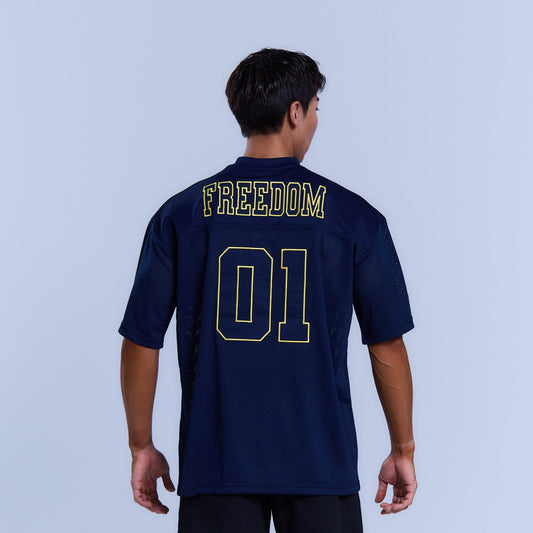 Freedom Mesh Rugby 橄欖球上衣｜海軍藍