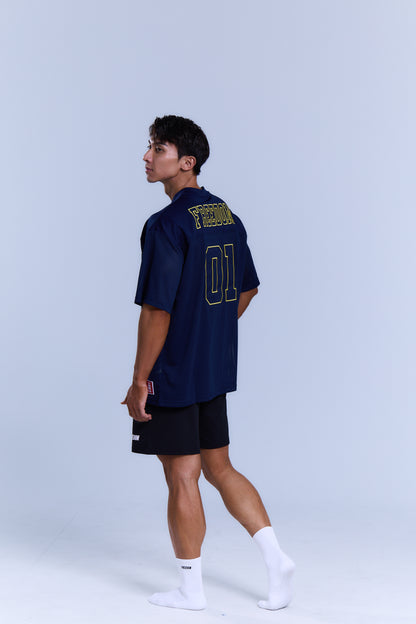 Freedom Mesh Rugby 橄欖球上衣｜海軍藍