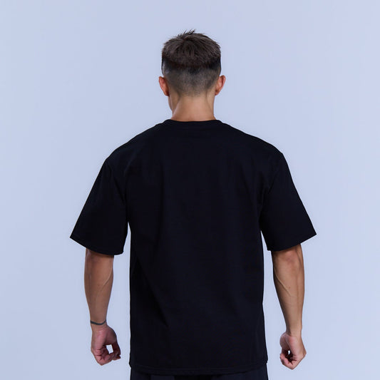 側胸二頭 Posing 短袖上衣｜黑色