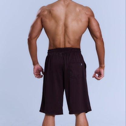 Freedom 經典網眼籃球褲｜棕色