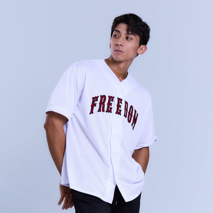 Freedom Mesh 棒球衣 ｜白色