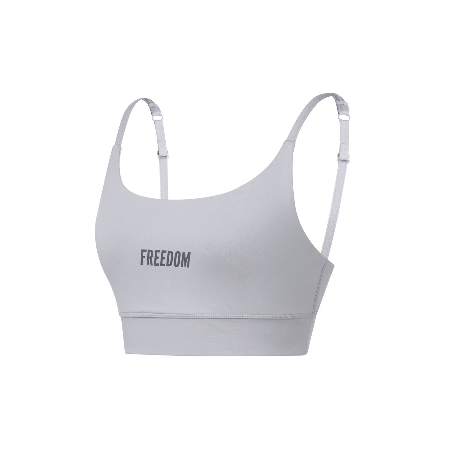 FREEDOM SMALL LOGO 運動內衣｜灰色
