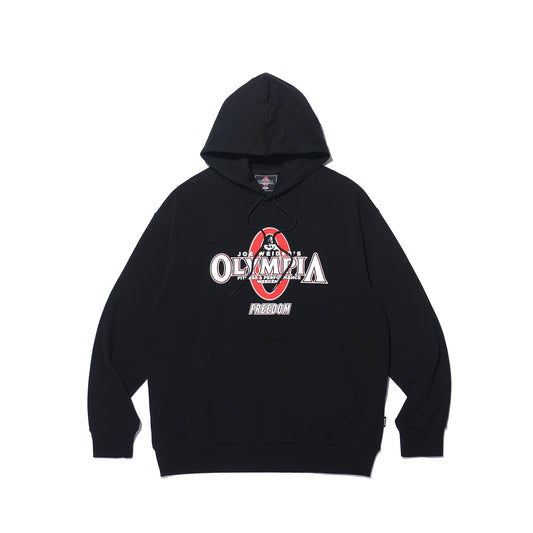 Olympia Big Logo 連帽上衣｜黑色