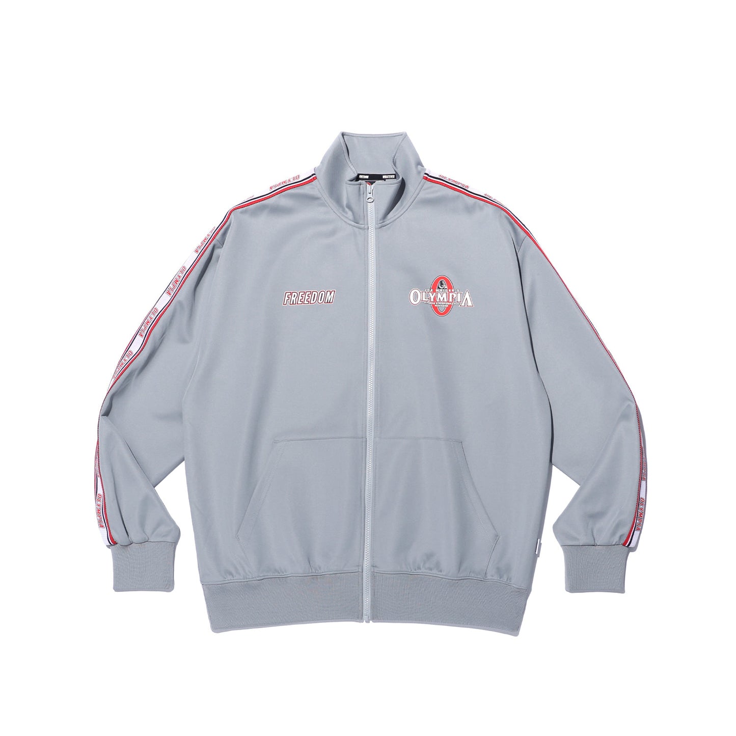 Olympia Tape Logo Jersey外套｜灰色