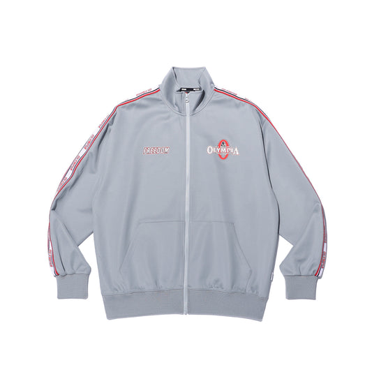 Olympia Tape Logo Jersey外套｜灰色