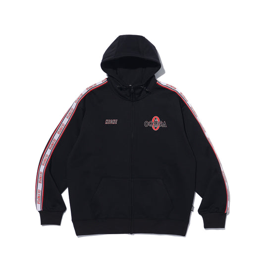 Olympia Keone Tape Logo 連帽外套｜黑色