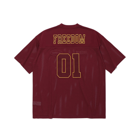 Freedom Mesh Rugby 橄欖球上衣｜酒紅色