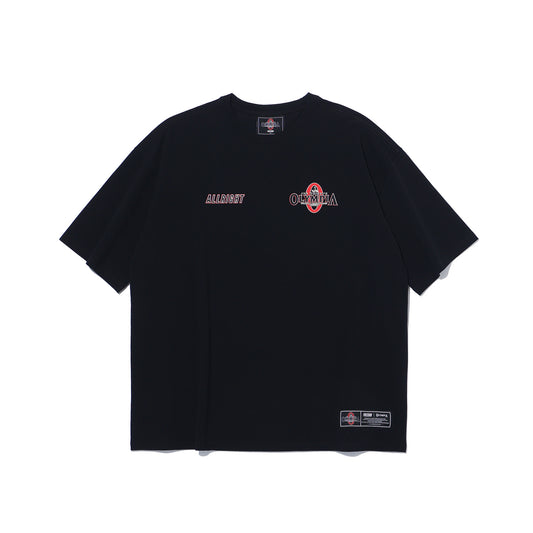 Olympia Allright Small Logo 短袖上衣｜黑色