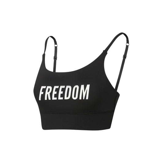 FREEDOM BIG LOGO 運動內衣｜黑色