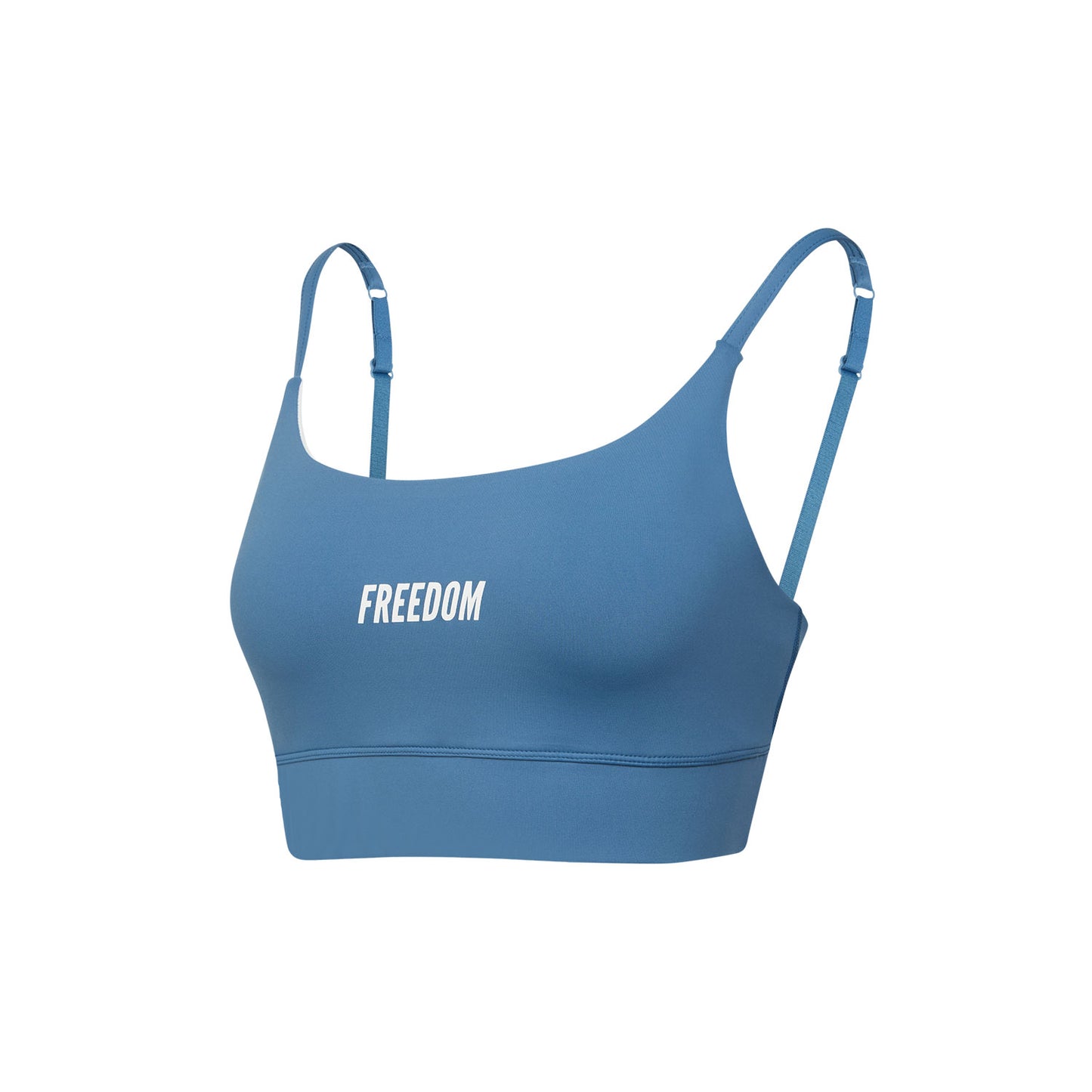 FREEDOM SMALL LOGO 運動內衣｜藍色