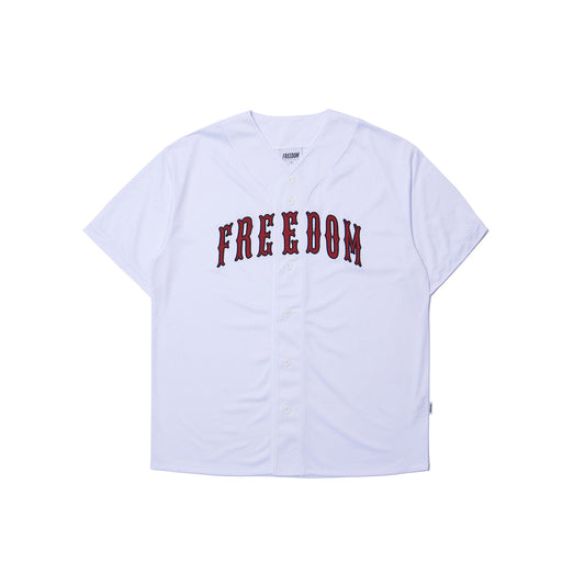 Freedom Mesh 棒球衣 ｜白色