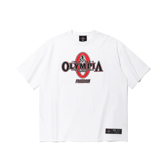 Olympia Big Logo 短袖上衣｜白色