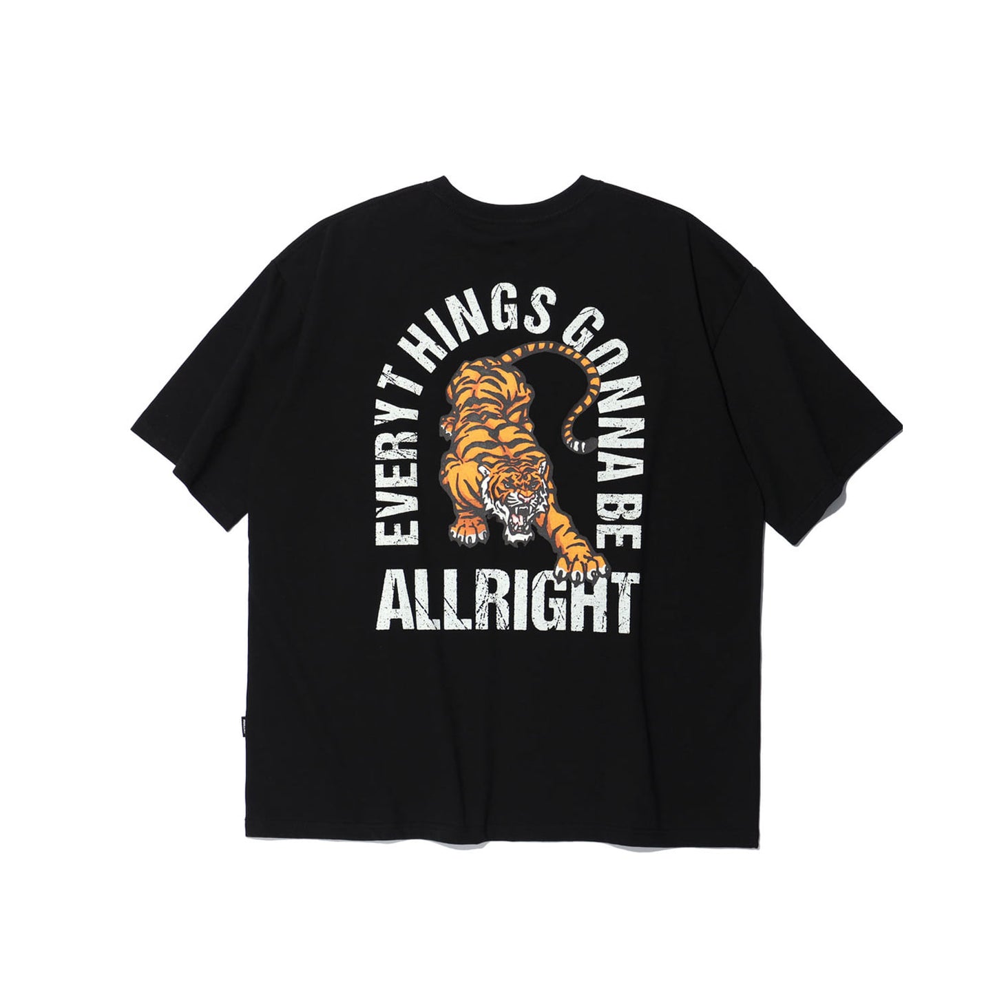 ALLRIGHT 24 Tiger 短袖上衣｜黑色