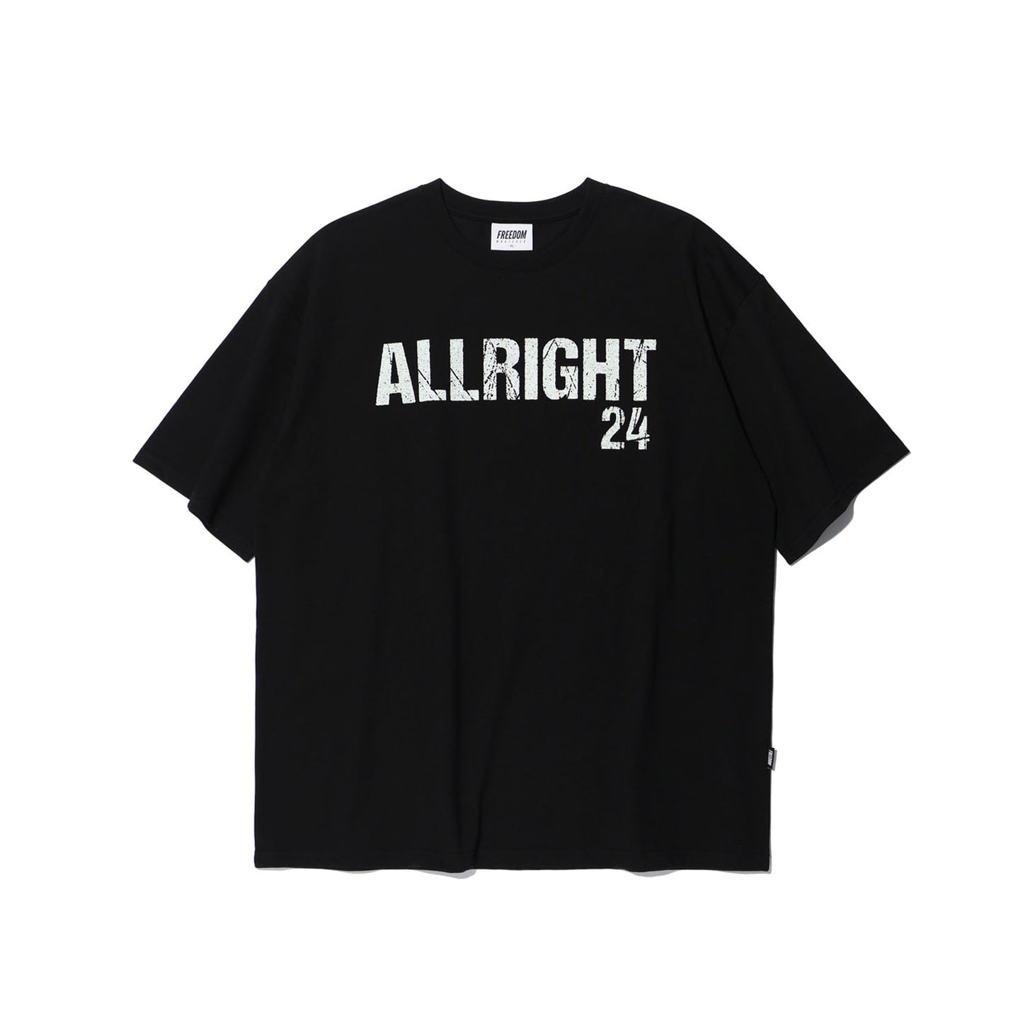 ALLRIGHT 24 Tiger 短袖上衣｜黑色
