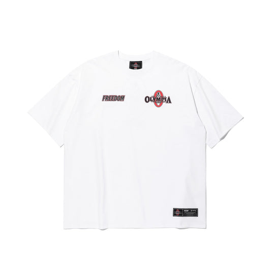 Olympia Small Logo 短袖上衣｜白色